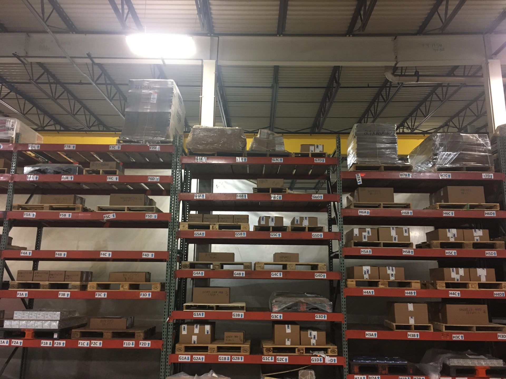 Our warehouse has plenty of room to stock your items